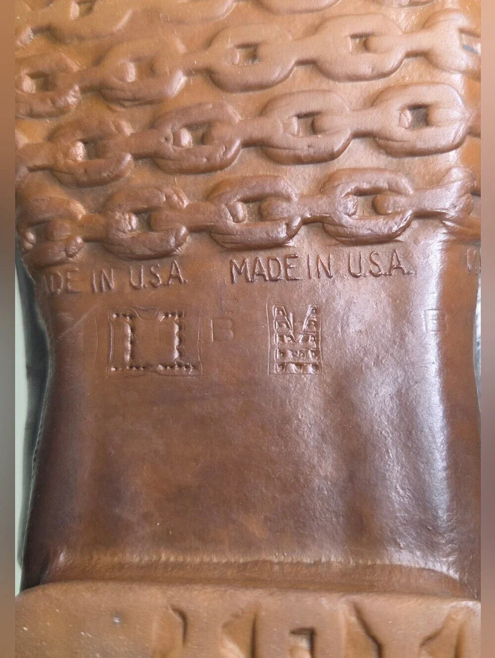 VTG L.L. Bean Maine Hunting Boots Shoes Men's Size 11 M Made In USA 8 EYELET